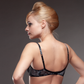 Semi-Sheer Lace Bra Lavinia Mystic Winter Black-1
