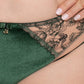 Velvet Sheer Embroidered Brief Panty Ola-2