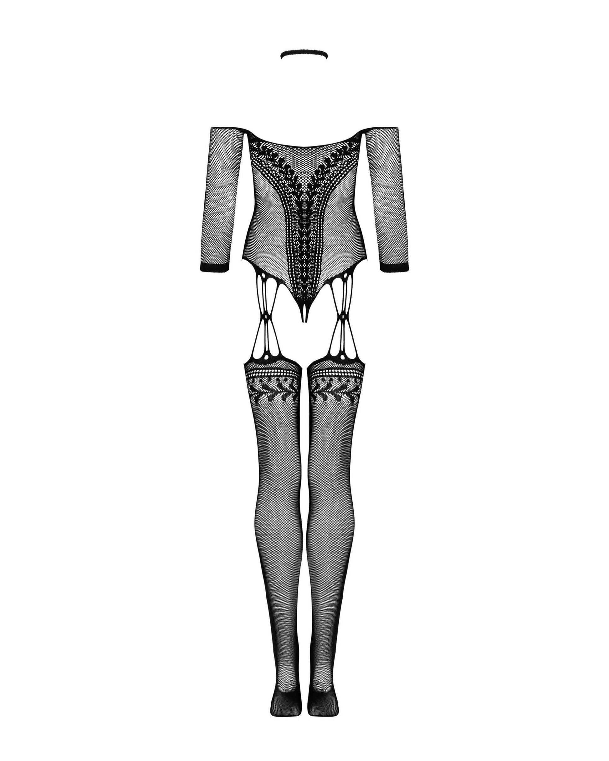 Sexy Crotchless Fishnet Bodystocking Obsessive Elegance - STREET STYLE