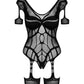 Crotchless Garter Bodysuit Obsessive Luscious-4