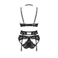 Sheer Mesh Lace 3 Piece Lingerie Set Alessya-3