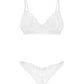 Sexy Sheer Demi Bra & Thong Panty Obsessive Alissium-3