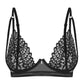 Sheer Lace Plunge Bra Donarella-3