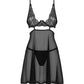 Sheer Lace Babydoll Set Obsessive Nutris-2
