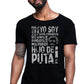 Pablo Escobar Hijo de Puta 18-98 T-shirt Urban Slub Men Uomo 100% Cotone Fiammato JK STREET STYLE