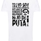 Pablo Escobar Hijo de Puta 18-98 T-shirt Urban Slub Men Uomo 100% Cotone Fiammato JK STREET STYLE