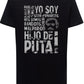 Pablo Escobar Hijo de Puta 18-98 T-shirt Urban Slub Men Uomo 100% Cotone Fiammato JK STREET STYLE