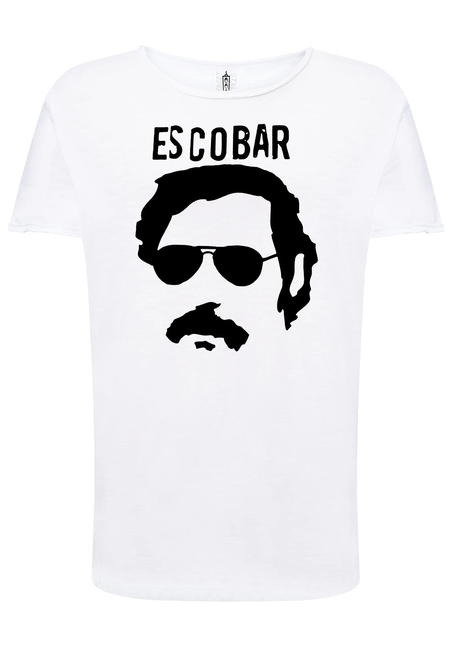 Pablo Escobar Hijo de Puta 18-98 T-shirt Urban Slub Men Uomo 100% Cotone Fiammato JK STREET STYLE