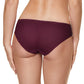 Semi Sheer Low Rise Bikini Panty Pamela Aubergine-1