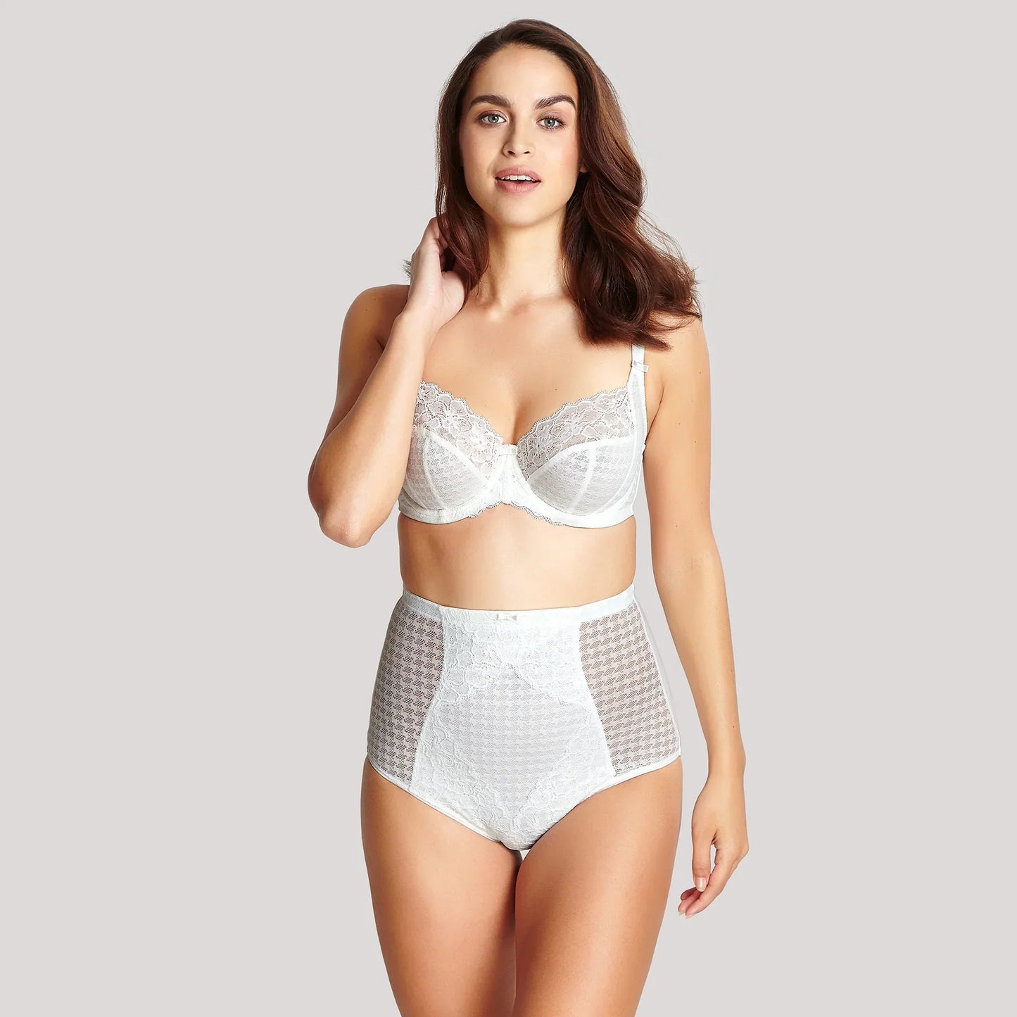 Panache Envy High Waist Shaping Brief Ivory - STREET STYLE