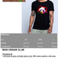 Panda Pop Color Stilizzato 18-20-32 T-shirt Urban Slub Men Uomo 100% Cotone Fiammato JK STREET STYLE