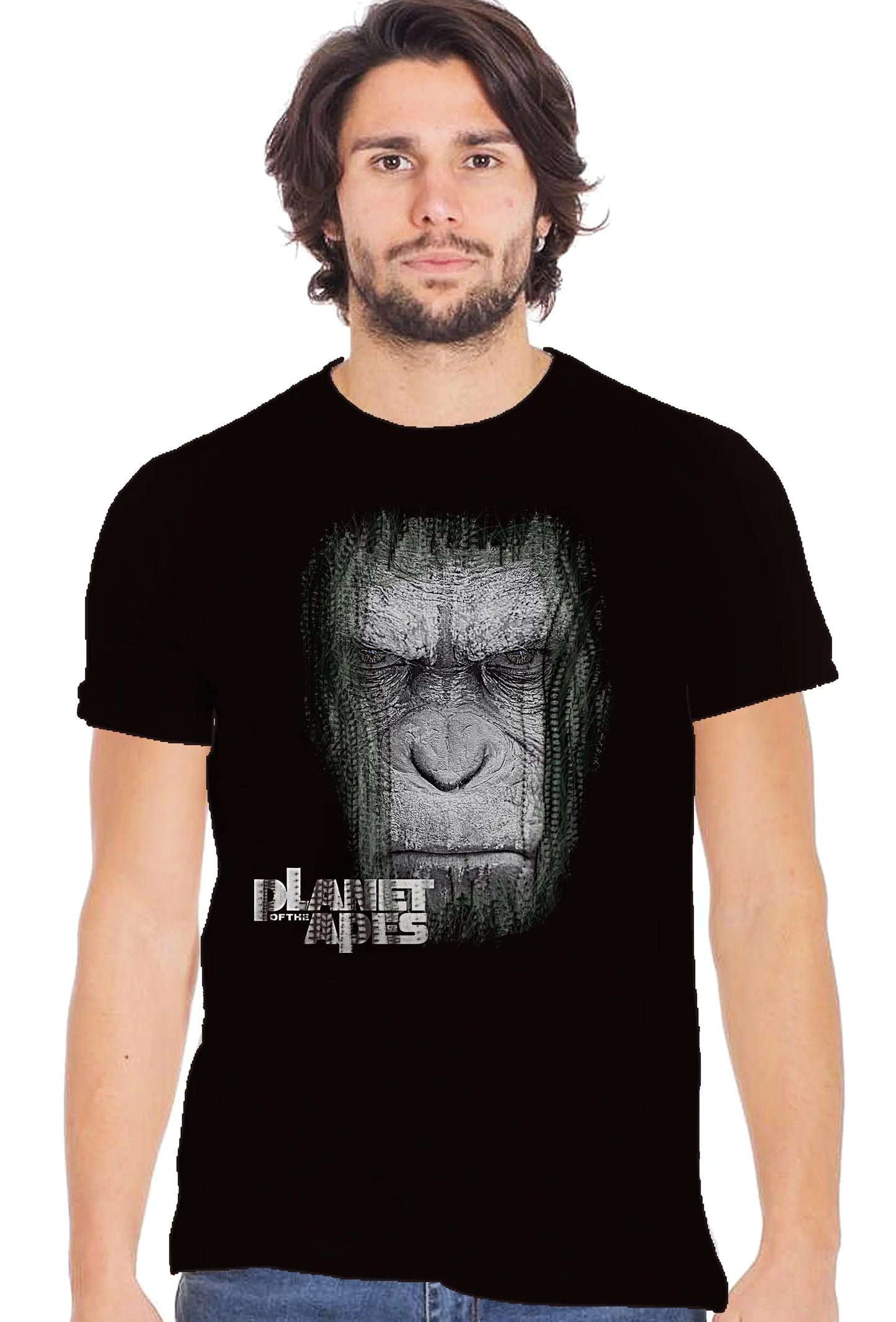 Planets of the Apes Cinema 2109-3 Urban Slub Men Uomo 100% Cotone Fiammato BS STREET STYLE