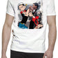 Popeye e Olivia popcruise i Love Cartoon Divertente 2100 T-shirt Urban Slub Men Uomo 100% Cotone Fiammato JK STREET STYLE