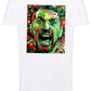 Portrait Buffon Color Artistico Stilizzato 18-30-17 T-shirt Urban Slub Men Uomo 100% Cotone Fiammato JK STREET STYLE