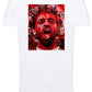 Portrait Salah Color Artistico Stilizzato 18-30-24 T-shirt Urban Slub Men Uomo 100% Cotone Fiammato JK STREET STYLE