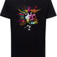 Punk Color Stilizzato 18-20-7 T-shirt Urban Slub Men Uomo 100% Cotone Fiammato JK STREET STYLE