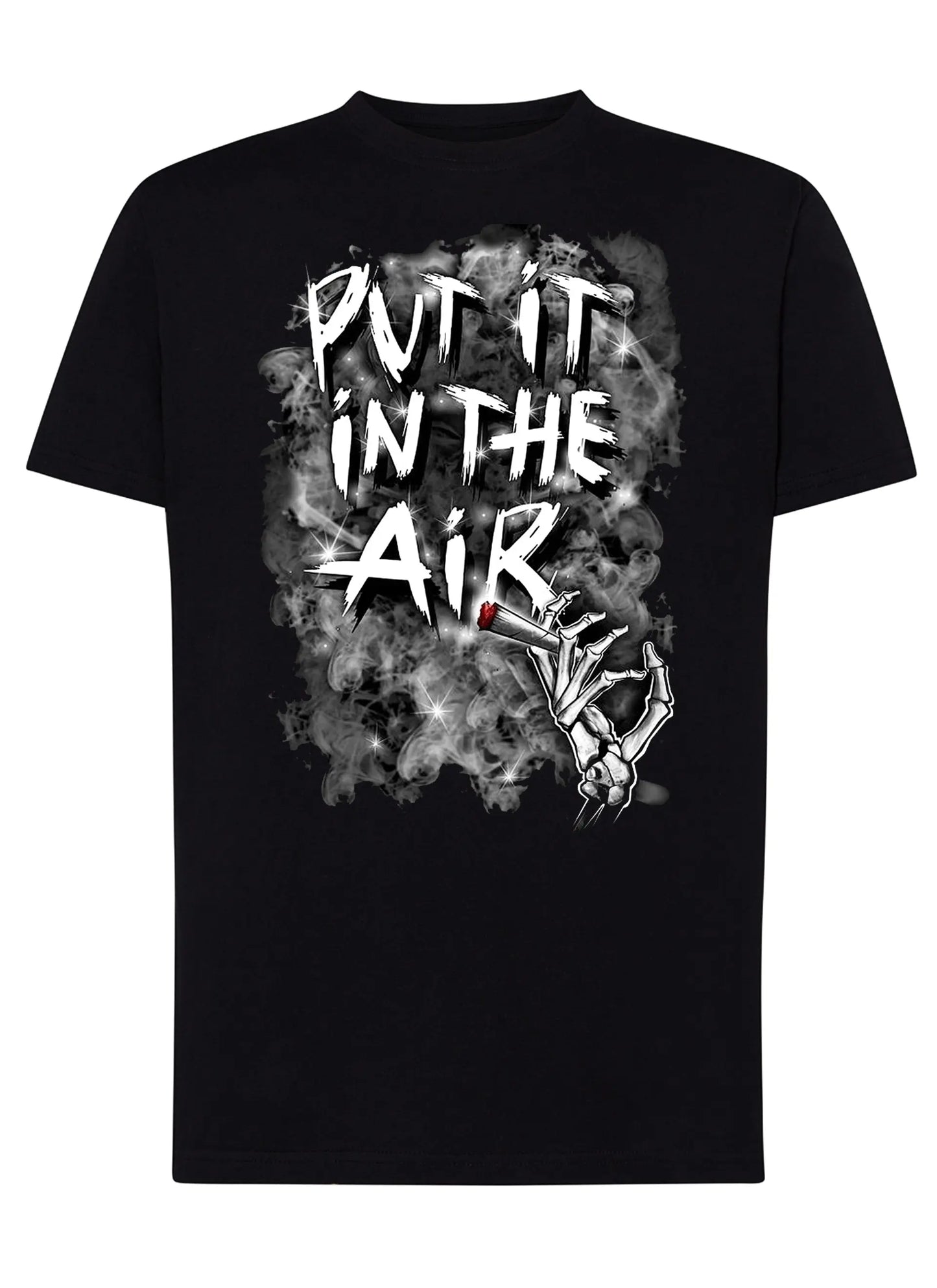 Put in The Air Tattoo 3310 T-shirt Urban Men Uomo 100% Cotone Pettinato JK STREET STYLE