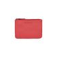 RB12032V | Bustina Portachiavi/Portamonete in Vera Pelle pieno fiore, con leggera grana. Colore Rosso. Protezione RFID. Dimensioni: cm 13 x 9 x 0,5. Confezione: Scatola regalo fondo/coperchio (copia)-1