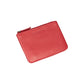 RB12032V | Bustina Portachiavi/Portamonete in Vera Pelle pieno fiore, con leggera grana. Colore Rosso. Protezione RFID. Dimensioni: cm 13 x 9 x 0,5. Confezione: Scatola regalo fondo/coperchio (copia)-2