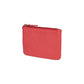 RB12032V | Bustina Portachiavi/Portamonete in Vera Pelle pieno fiore, con leggera grana. Colore Rosso. Protezione RFID. Dimensioni: cm 13 x 9 x 0,5. Confezione: Scatola regalo fondo/coperchio (copia)-0
