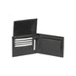 RB12104A | Portafogli Uomo in Vera Pelle pieno fiore, grana dollaro/leggera. Colore Nero. Protezione RFID. Dimensioni da chiuso: cm 12,5 x 9,5 x 2. Confezione: Scatola regalo fondo/coperchio-2