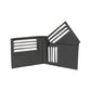 RB12106A | Portafogli Uomo in Vera Pelle pieno fiore, grana dollaro/leggera. Colore Nero. Protezione RFID. Dimensioni da chiuso: cm 12,5 x 9,5 x 2. Confezione: Scatola regalo fondo/coperchio-1