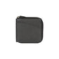 RB12175A | Zip Around Wallet in Genuine Full Grain Leather, Dollar Grain/Light. Color Black. RFID Protection. Closed Dimensions: 11.5 x 10.5 x 2 cm. Packaging: Gift Box Bottom/Lid-2