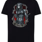 Rebel Girl Skull Tattoo 9046 T-shirt Urban Men Uomo 100% Cotone Pettinato JK STREET STYLE