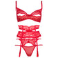 Sexy Sheer Peek-A-Boo Demi Bra Axami Intense-3
