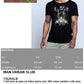 Ride Fire Tattoo Skull 9050-28 T-shirt Urban Slub Men Uomo 100% Cotone Fiammato JK STREET STYLE