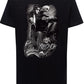 Ride o Die Tattoo Skull 9050-15 T-shirt Urban Slub Men Uomo 100% Cotone Fiammato JK STREET STYLE