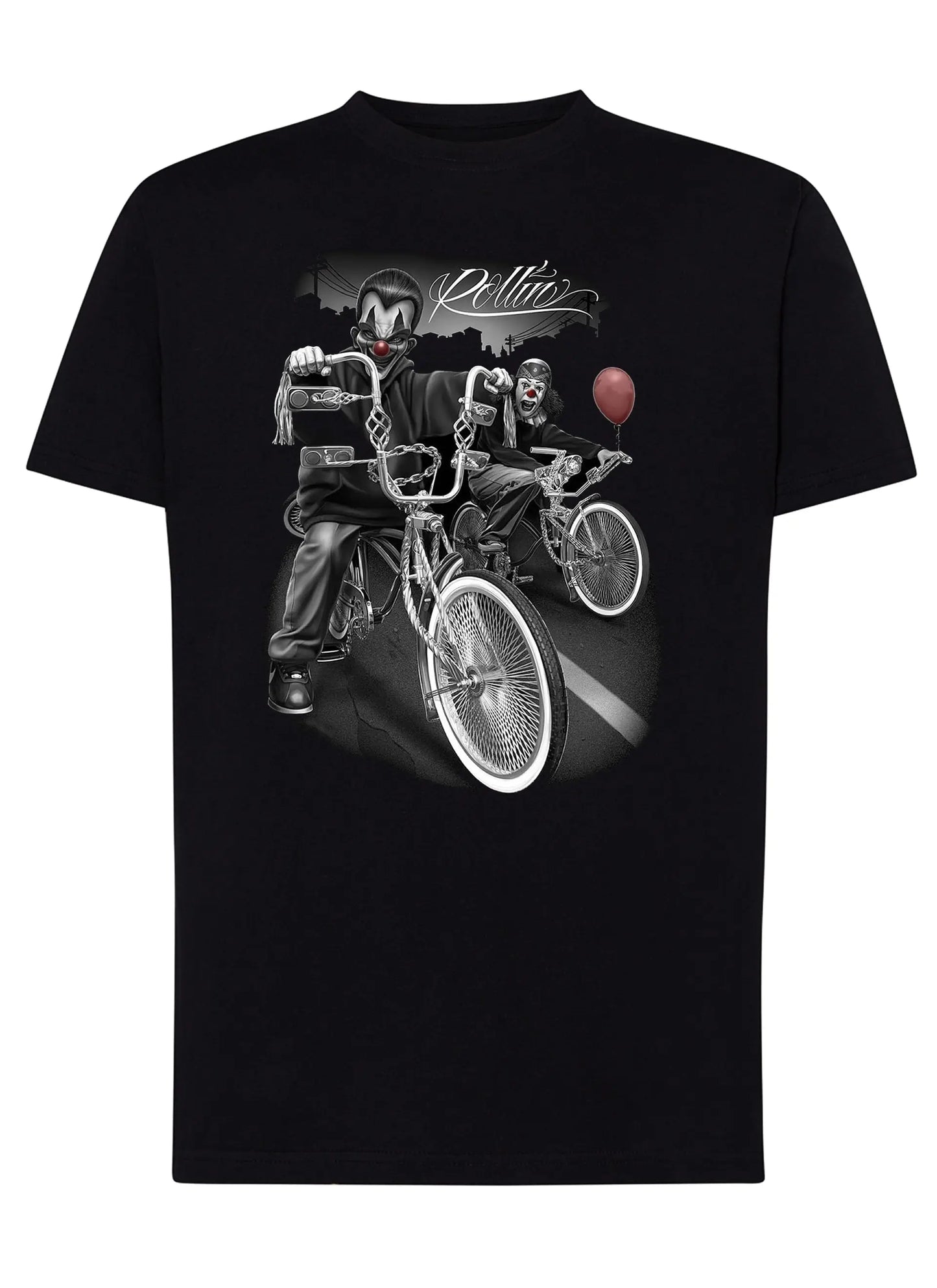 Rollio Skull Motor Tattoo 9050-25 T-shirt Urban Men Uomo 100% Cotone Pettinato JK STREET STYLE