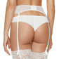 Bridal Sheer Mesh Garter Belt Gorteks Rome-1