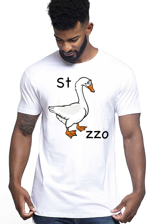 Stocazzo Scherzoso Simpatico 67-1 T-shirt Urban Men Uomo 100% Cotone Pettinato JK