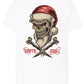 Santa Skull Tattoo 9047 T-shirt Urban Men Uomo 100% Cotone Pettinato JK STREET STYLE