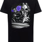 Secrets Gonzales Tattoo Skull 9050-9 T-shirt Urban Slub Men Uomo 100% Cotone Fiammato JK STREET STYLE