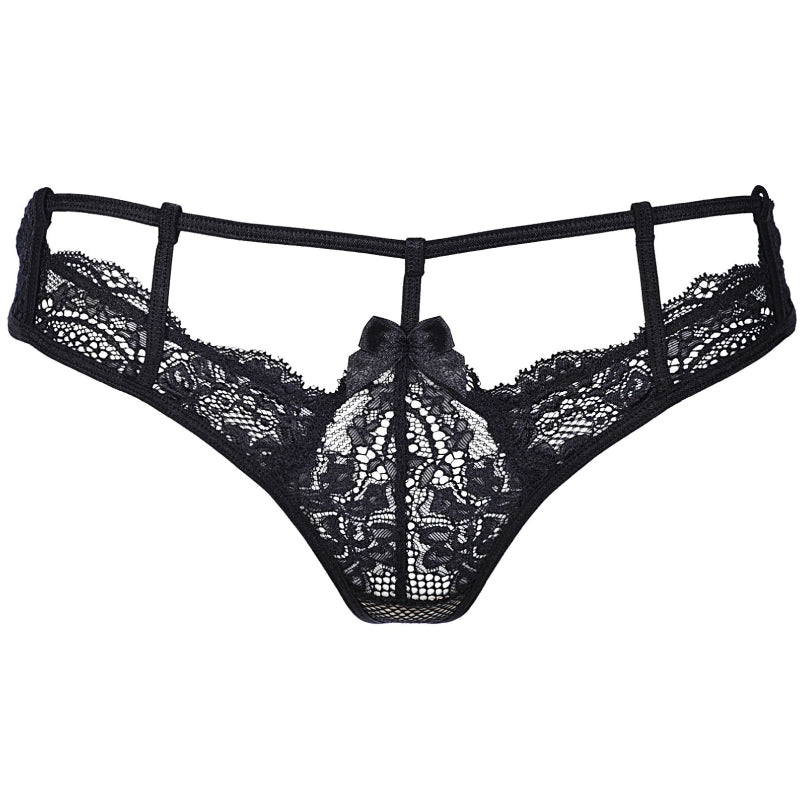 Axami Seductive Cage Sheer Thong Panty-2