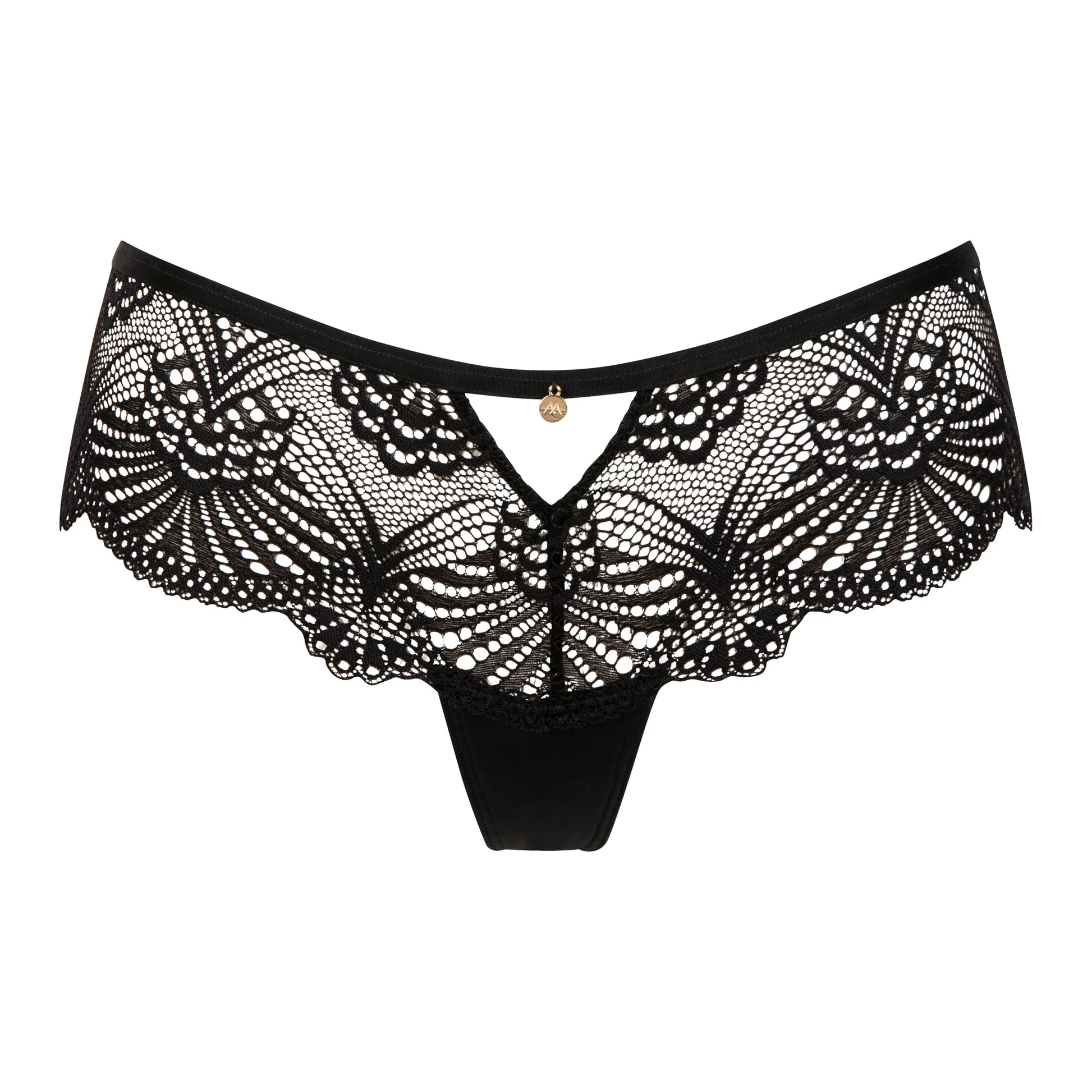 Sexy Peek-A-Boo Lace Shorty Panty Atelier Amour Enlace Moi-4