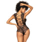 Sexy Sheer Mesh Eyelash Lace Body Mapale Bunny Black-1