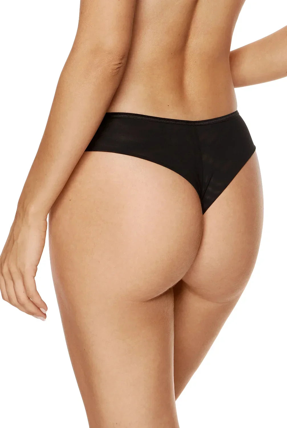 Sheer Brazilian Thong Panty Gorteks Madame - STREET STYLE