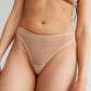 Sheer High Leg Thong Panty Blush The Mesh Bare-3