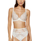 Sheer Deep Plunge Floral Bra Gorteks Cherie-3