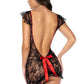 Sheer Lace Babydoll Mapale Midnights Captive-0