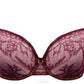 Sheer Mesh Lace Balconette Bra Caro-2