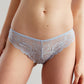 Sheer Stretch Cheeky Tanga Panty Blush The Lace Sky-0