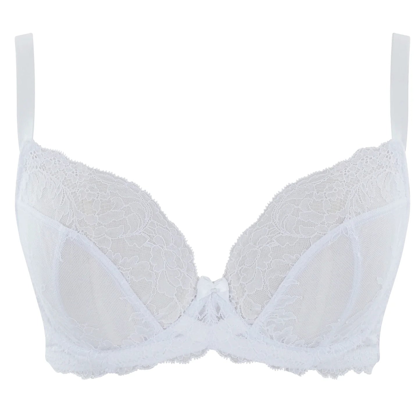 Panache Ana Plunge Sheer Lace Bra-4