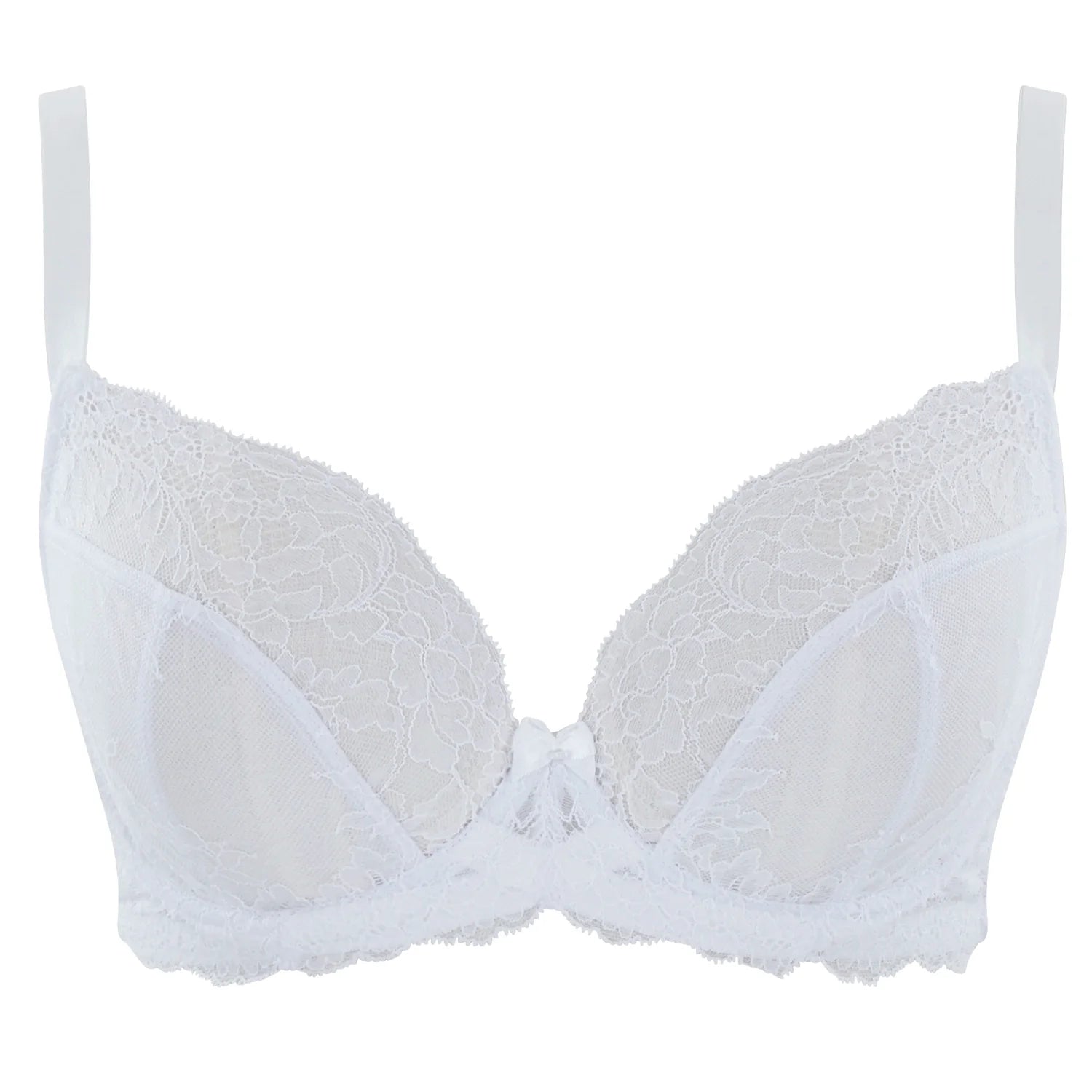 Panache Ana Plunge Sheer Lace Bra-4