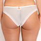 Sheer Mesh Tulle Embroidered Tanga Panty Perla Ivory-1
