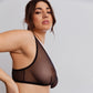 Sheer Wireless Front-Closure Bralette Astrid Black | Blush Lingerie-3