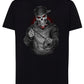 Skull Boy Tattoo 9049 T-shirt Urban Men Uomo 100% Cotone Pettinato JK STREET STYLE